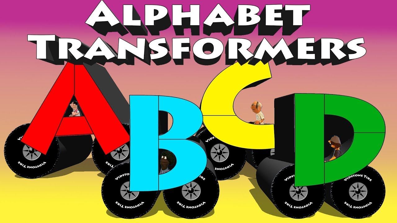 Alphabet Transformers - Cars Transform Into Letters смотреть онлайн