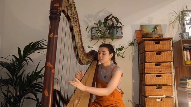 Whole Lotta Love - Led Zeppelin (harp and loop pedal cover) смотреть онлайн
