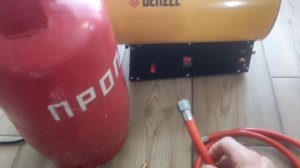 Газовая пушка Denzel! Как сделать свой шланг длиннее?