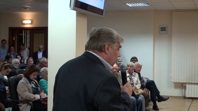 Встреча жителей с Главой управы Замоскворечья 20.09.2017 часть 1 смотреть онлайн