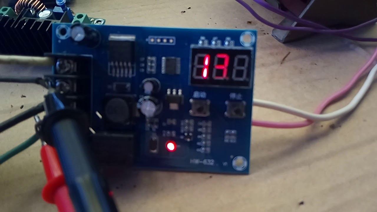 XH-M603 DC 12-24V Charging Control Module смотреть онлайн