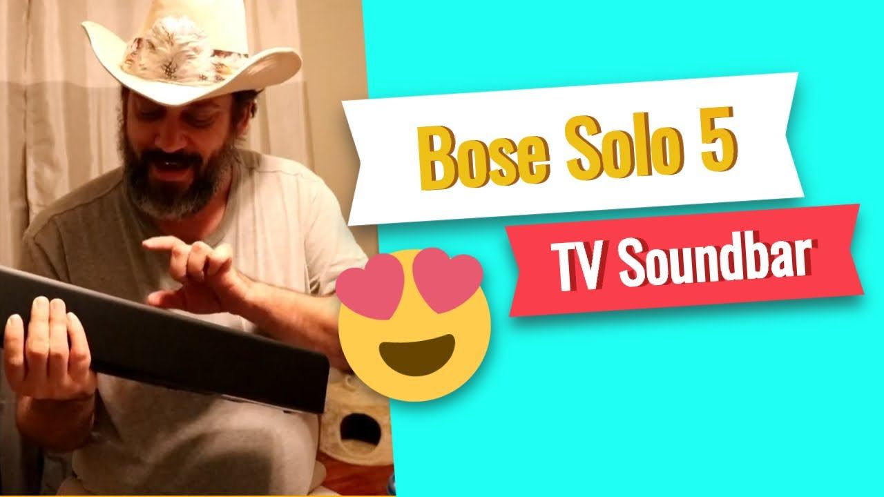Bose Solo 5 TV Soundbar Sound System review смотреть онлайн
