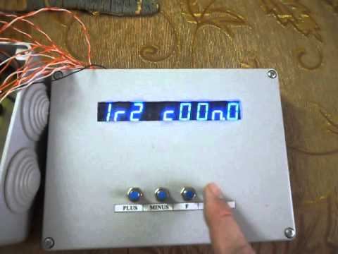 Многофункциональные часы на ATMEGA8 смотреть онлайн