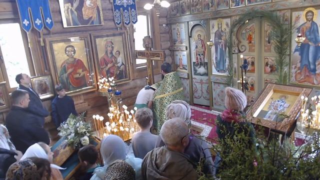 Вход Господень в Иерусалим. Божественная Литургия смотреть онлайн