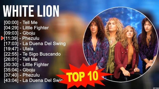 W h i t e L i o n Greatest Hits 🎵 Billboard Hot 100 🎵 Popular Music Hits Of All Time смотреть онлайн