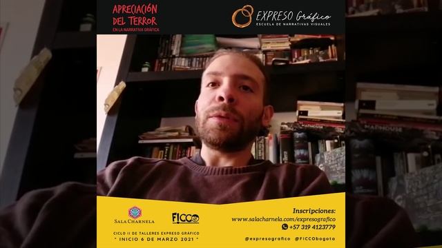 EXPRESO GRÁFICO - Apreciación del Terror en la Narrativa Gráfica (Promo) смотреть онлайн