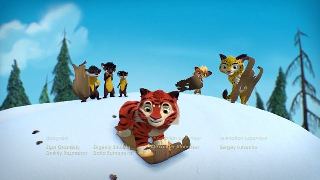 Leo e Tig Italia 🐯🐆 ☀ Sole per tutto il tempo 😎🌞 Cartone animato per bambini смотреть онлайн