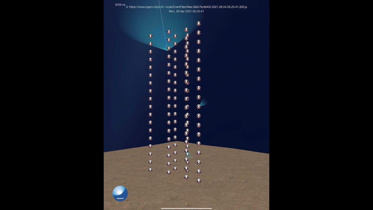 Down going muons in KM3NeT/ARCA6 смотреть онлайн