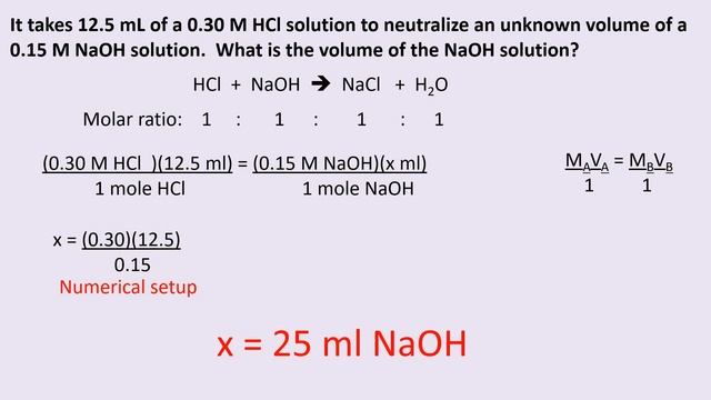ACID-BASE TITRATIONS смотреть онлайн