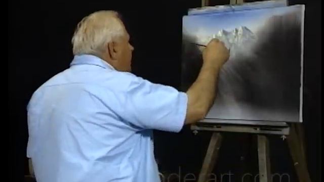 The Magic of Bill Alexander's Mountain Landscape Painting Tutorial смотреть онлайн
