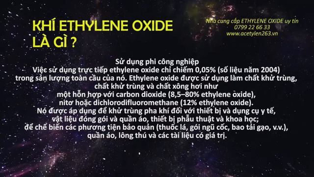 KHÍ ETHYLENE OXIDE LÀ GÌ ? смотреть онлайн