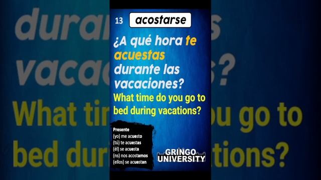 Unleashing the Power of 'Acostarse' and Other Reflexive Verbs! 13 смотреть онлайн