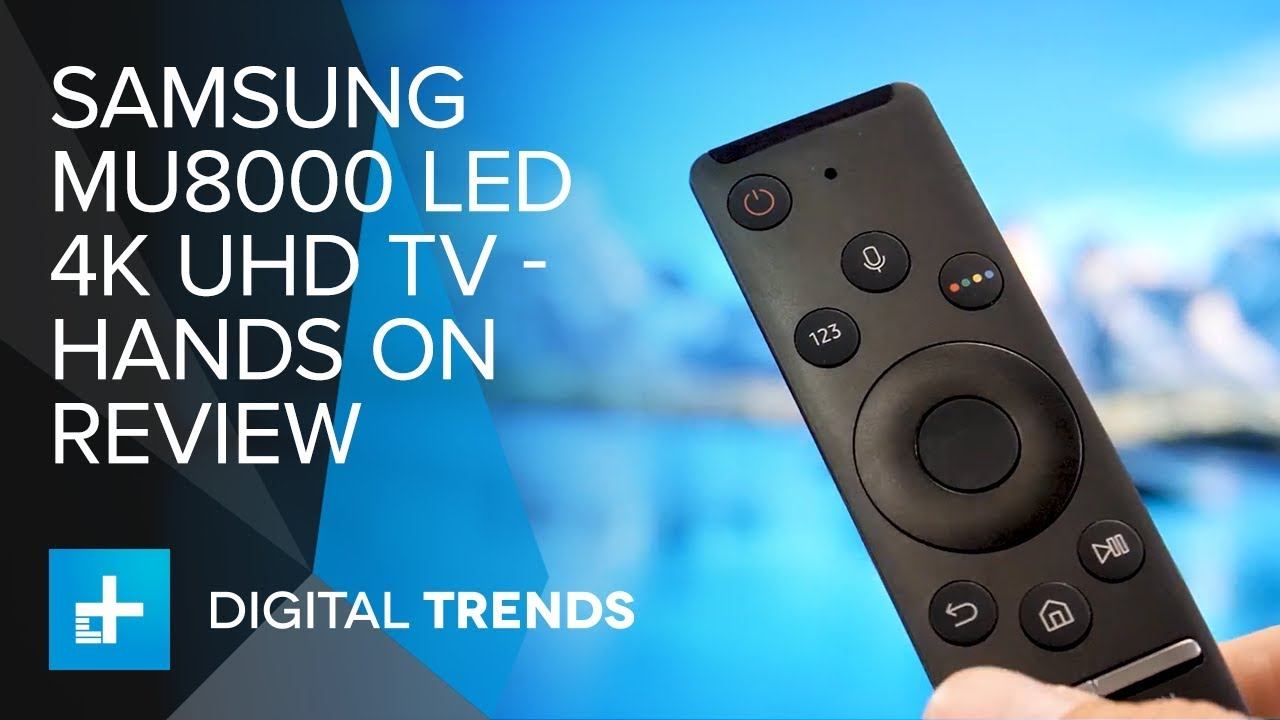 Samsung MU8000 LED 4K UHD TV - Hands On Review смотреть онлайн