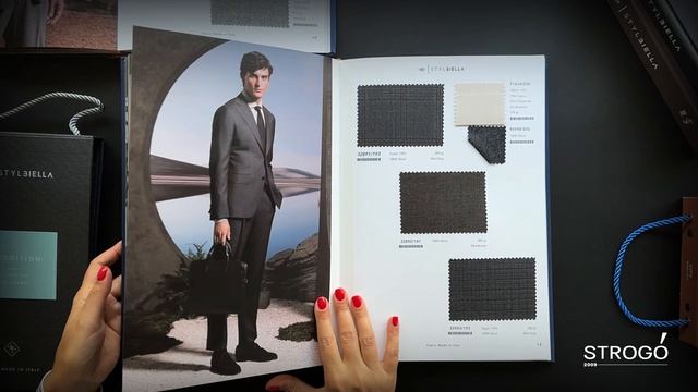Каталог премиальных тканей для пошива костюмов и пиджаков STYLBIELLA AW 24:25_2 смотреть онлайн
