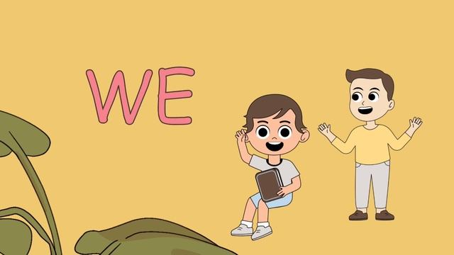 Pronouns For Children. Easy English.