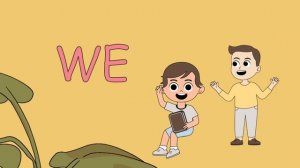 Pronouns for children. Easy English.