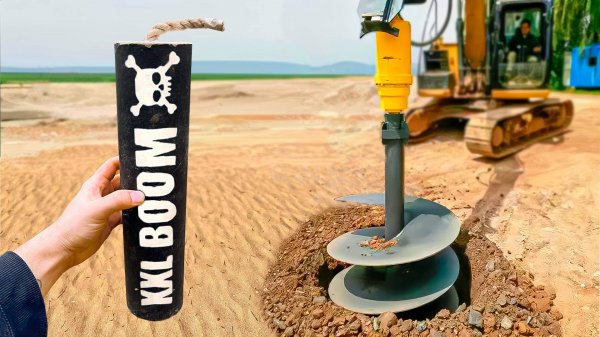 ✅ МОЩНАЯ ПЕТАРДА в ГЛУБОКОЙ СКВАЖИНЕ ☢️ Невероятные последствия! 🔥 ТОП 15 Мощных петард под землёй