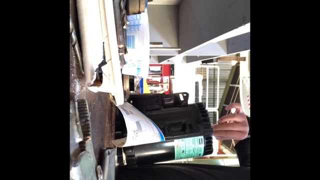 Taking apart AMR 369E motor for thesis project for the turbine tip clearance Check смотреть онлайн