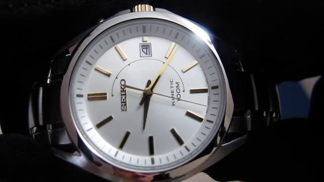 Обзор мужских наручных часов Seiko Kinetic SKA525 смотреть онлайн