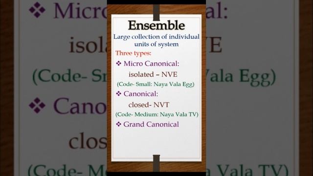 Micro Canonical, Canonical & Grand Canonical Ensemble #thermodynamics #chemistry #csirnet #hsa смотреть онлайн