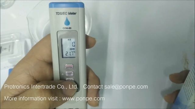 COM-80 การใช้งาน EC/ TDS HydroTester смотреть онлайн