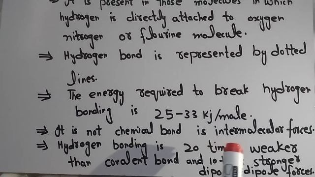 hydrogen bonding | hydrogen bonding by Dr Ali science edu смотреть онлайн