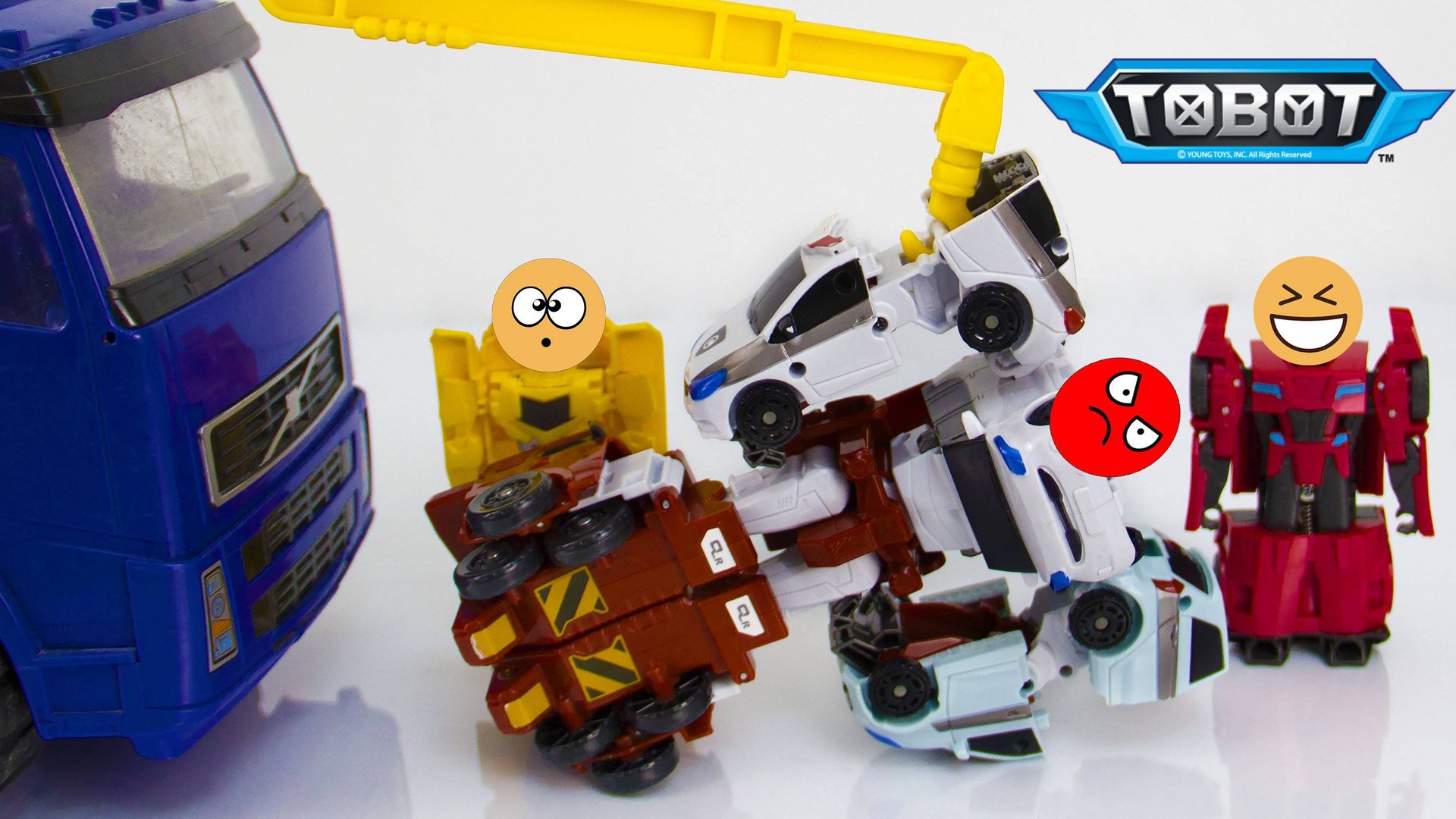 Сборник Мультиков про Трансформеров - Тобот Кватран висит на кране! смотреть онлайн