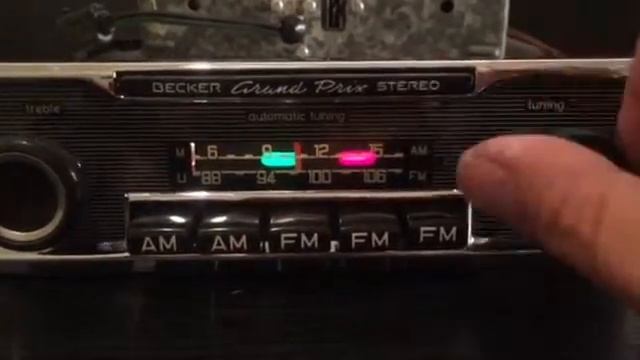Chromelondon.com BECKER GRAND PRIX STEREO US + AMP +MP3 WONDERBAR AUTOSEEKING. MINT смотреть онлайн