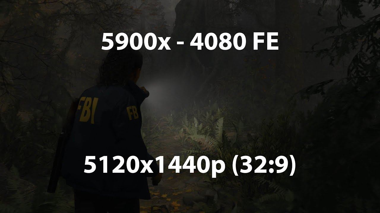 Alan Wake 2 - 5900x / RTX 4080 FE (32:9 1440p Ultra w/ Path Tracing) смотреть онлайн