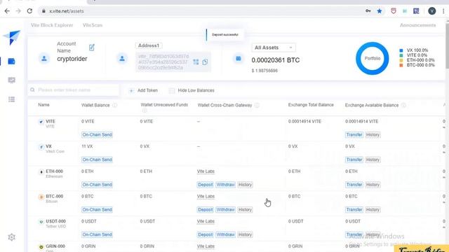 Vite Blockchain Series-Part 4: Staking VX coin to get daily dividend смотреть онлайн