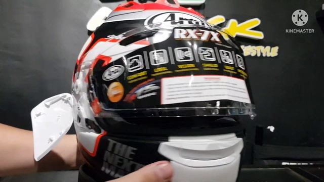 Unboxing Arai RX-7X Hayden Reset 2022 смотреть онлайн