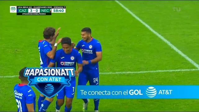 ¡Goleada! Escobar clava el tercero | Cruz Azul 3-0 Necaxa | Guard1anes 2020 Liga BBVA MX - J7 | TUD смотреть онлайн