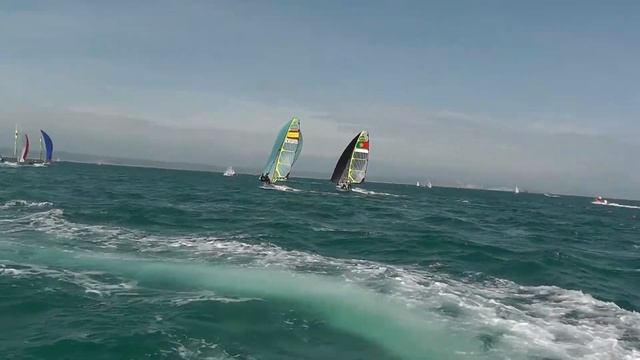Race 2: Theatre Style Racing in Weymouth with 49ers - May 28 2012 смотреть онлайн