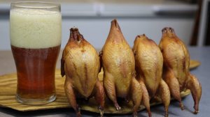 Перепел Горячего Копчения(без Рассола)/Копчение Перепелов/Сухой Посол Птицы/Коптим Дома/Дичь