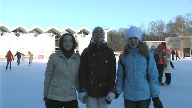 Видео-открытка 48, ОЛЕНИ PARTY, Сокольники, каток ЛЕД смотреть онлайн