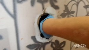 Дыра в стене😲. Готовимся к ремонту😳