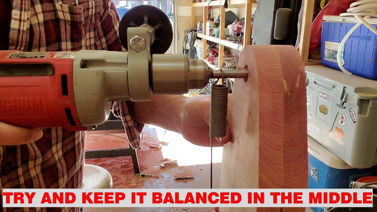 Drill tips and tricks! - How to drill a level hole смотреть онлайн