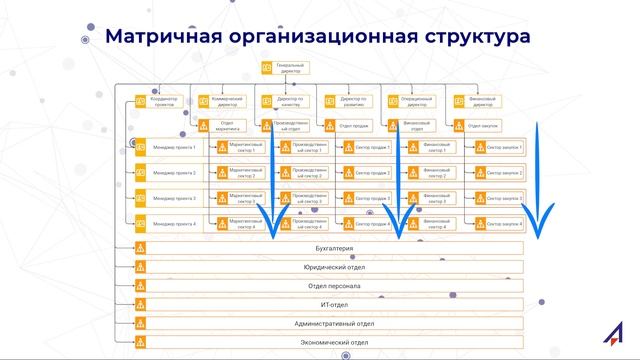 Комбинированная и матричная оргструктуры смотреть онлайн
