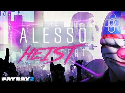 [PAYDAY 2][Stealth]Alesso Heist - One Down смотреть онлайн