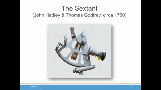 Celestial Navigation Episode 7: The Sextant - History and Principle смотреть онлайн
