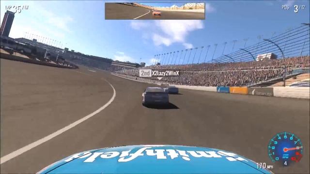 NASCAR Heat Evolution League | Nitro Kobalt Tools 100 at Las Vegas Race 2/23 [S3] смотреть онлайн