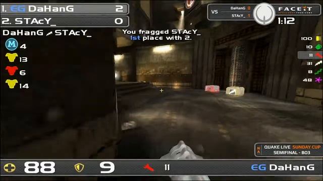 FACEIT TV - QL North American Sunday Spring Cup #3 (SEMI FINAL: DaHanG vs. STAcY_) смотреть онлайн