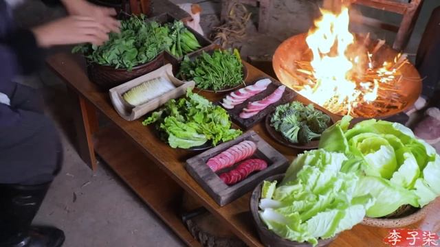 Snow And Hot Pot, Perfect Match『我就问你，下雪天不吃火锅吃啥』 ▎Snowy Days Go Well With Hot Pot❤|Liziqi Channel