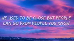 PEOPLE YOU KNOW SELENA GOMEZ lyrics SONG 🎧🎵