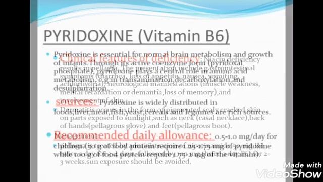 Vitamin B complex ppt presentation for Pediatrics смотреть онлайн