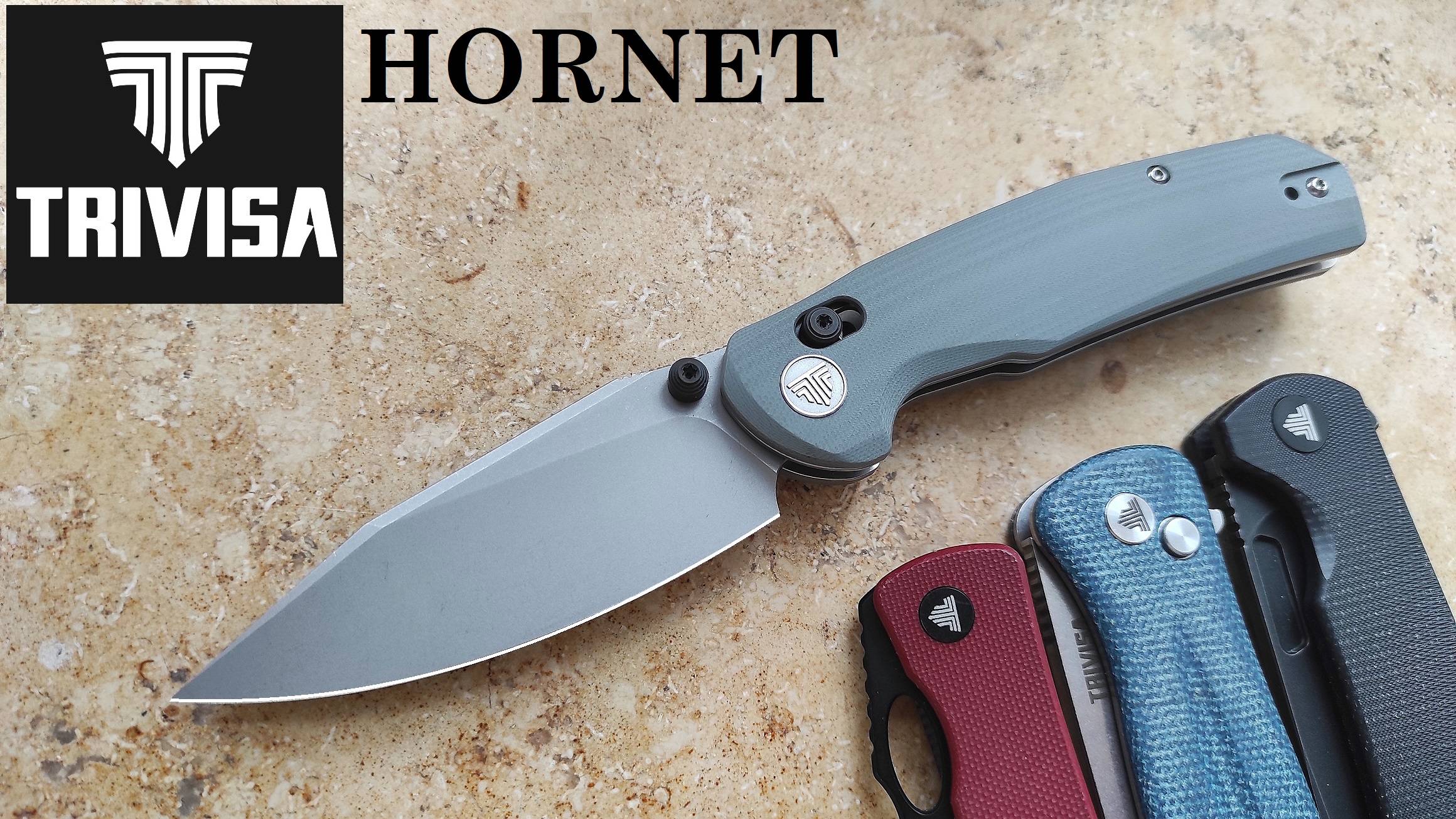 ✅ NEW TRIVISA HORNET - Excellent Edc Кnifе