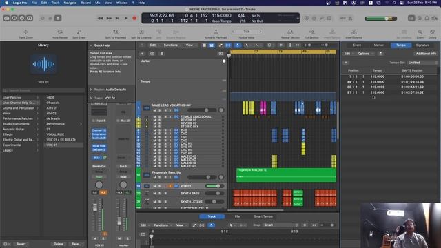 how to change the tempo of the recorded logic session?? смотреть онлайн