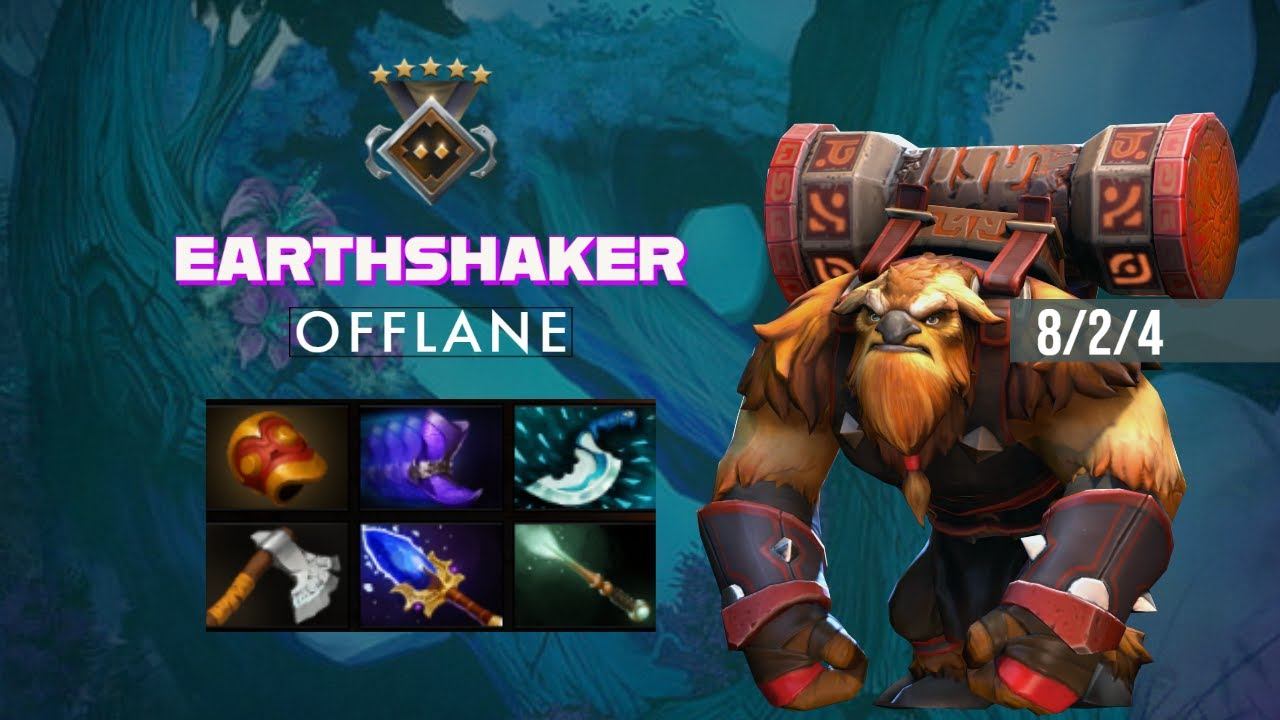 How a Guardian Rank Plays Earthshaker ► Dota 2 Gameplay смотреть онлайн