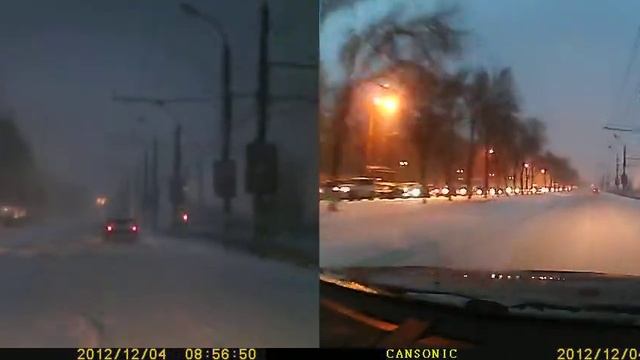 Утренняя пробка на пр.Ленина смотреть онлайн