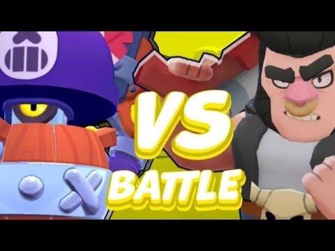Булл VS Дэрил. Какой боец будет лучше?Brawl Stars смотреть онлайн